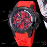 Copy Jacob and Co Epic X Quartz Chronograph Black-coated Watches